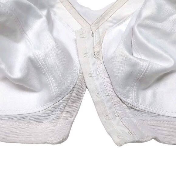 GLAMORISE MagicLift Front-Close No Wire Posture Bra US 40G UK 40F White Magic - Picture 5 of 9